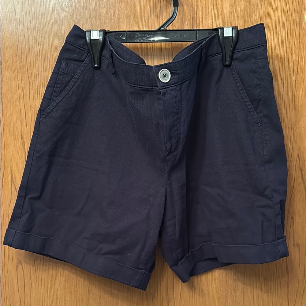 Navy Women's Massimo Dutti Shorts